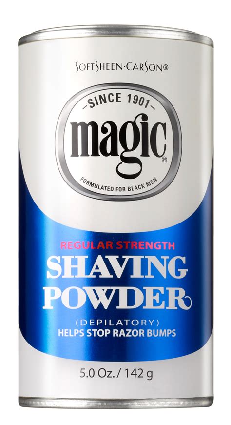 How does magic shaving powder work